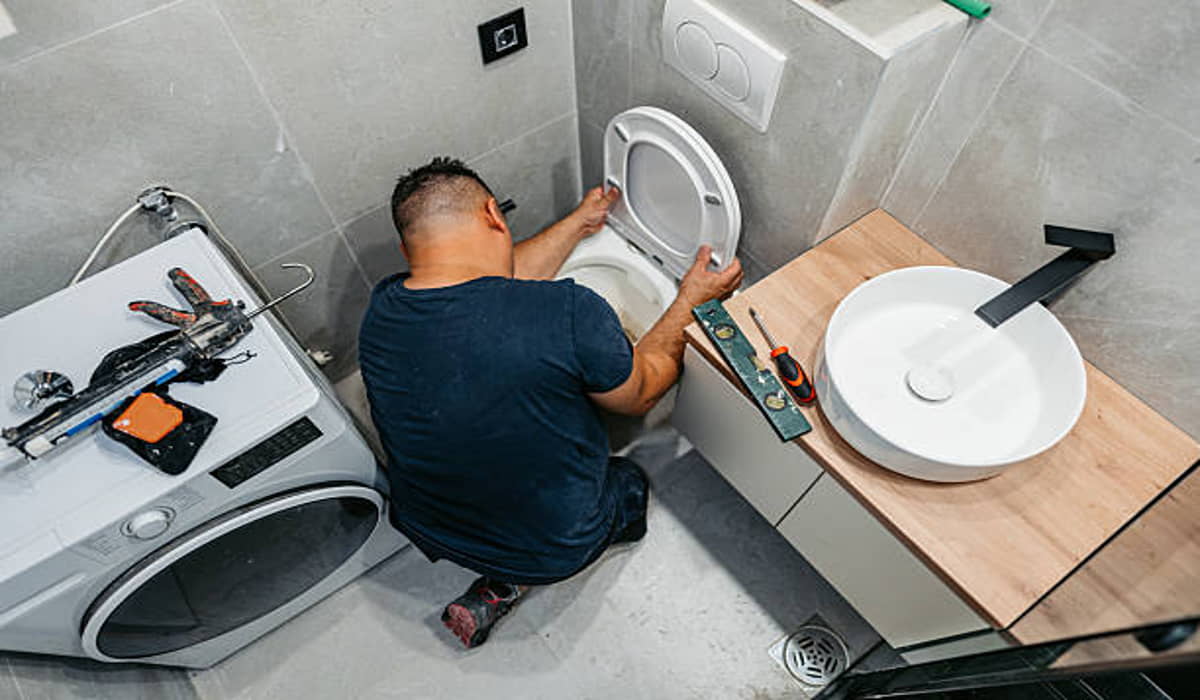 toilet installation
